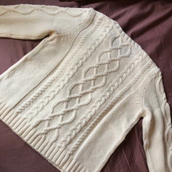 Madewell et Sézane marin cable sweater XS - Picture 4 of 5